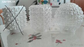 Retro - širmy (na lustr), lampa - el. stolní; LED; montážní - 3