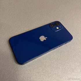 iPhone 12 mini 128GB modrý, pěkný stav, 12 měsíců záruka - 3