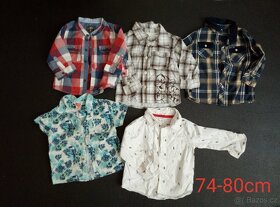 Košile, trička, šortky pro kluka 68-74,74-80,80-86 - 3