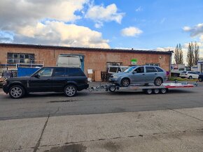 Půjčím/pronajmu sklopný auto přepravník 3.5t - 3
