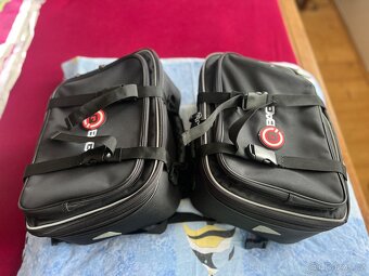 QBag boční textilní brašny na motorku nastavitelné 30 - 46 l - 3