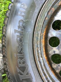 4 disky 5x100mm+pneu zimní 195/65/15 Kleber Krisalp 70% - 3