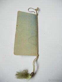 Taneční pořádek z r. 1902 s malbou - 3