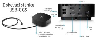 Dokovací stanice HP USB-C G5 - 3
