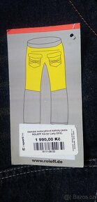 Dámské kalhoty motocyklové jeans 33 / XL NOVE - 3