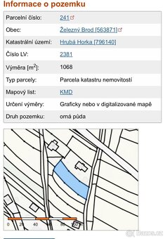 Prodám pozemek na Hrubé Horce - 3