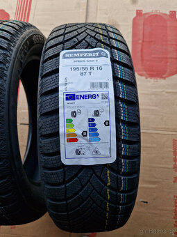 195/55 r16 zimni pneumatiky 2ks 195/55/16 195 55 16 pneu - 3