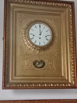 Hodiny Biedermeier , etažérka - 3
