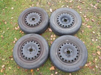 4xObutá zimní sada kol na ŠKODA CITIGO BARUM 165/70 R14 - 3