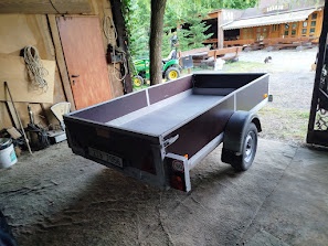 půjčím přívěsný vozík, přepravník,vlek - 3