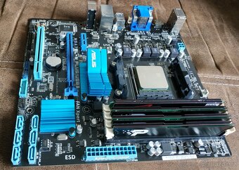 Asus M5A78L-M, AM3+, AMD FX-8300, 32GB RAM DDR3. - 3