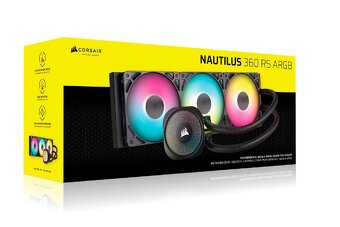 Corsair Nautilus 360 RS ARGB – high-end vodné AiO chladenie - 3