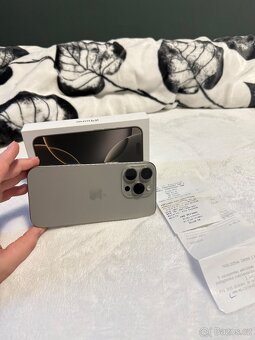 Iphone 16 pro 128gb, top stav, záruka 2027 - 3