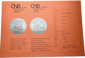 200 Kč - 1997 Běchovice PROOF, etue, certifikát ČNB - 3