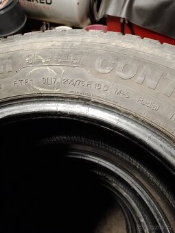Pneu 205/75R16C Continental  M+S a celoroční - 3