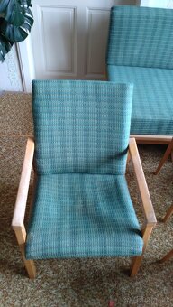 Retro sedací souprava Jitona 60. léta - gauč, křesla, židle - 3