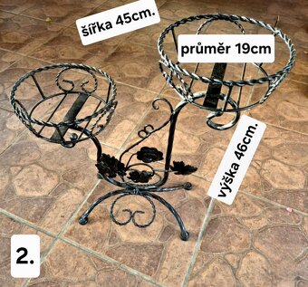 Stojánky na květináče - 3