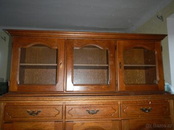 Obývací stěna - starožitná vitrína - 3