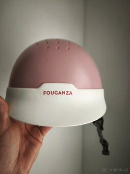 Růžová jezdecká přilba dětská - 3