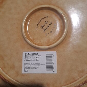 Keramický talíř na pizzu - 3