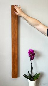 Designové světlo na stěnu (masiv - buk) - 3