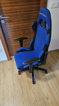 Židle DX RACER MODRÁ - 3