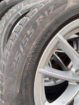 Sada alu kol BMW 5 G11 G12 G30 G31 5x112 17" ET27 - 3