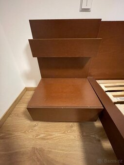 Postel IKEA MALM hnědá - 3