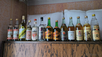 Alkohol - vodka, griotte - starý, historický, retro alk. - 3
