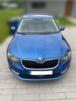 Škoda Octavia 3, 2.0 TDI 110 kw - sedan - modrá, tažné - 3