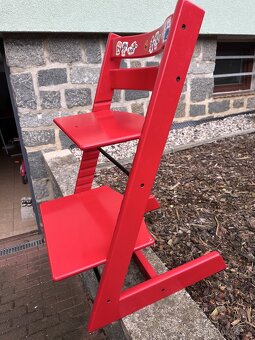 Stokke rostoucí židlička Tripp Trapp Red - 3