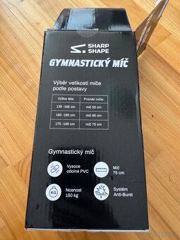 Gymnastický míč 75 cm - 3