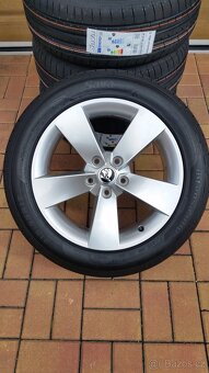 ALU kola ŠKODA 5x112 R17 NOVÁ letní sada KAROQ r.v. 2025 - 3