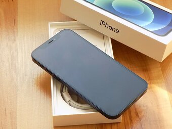 APPLE iPhone 12 128GB Blue - ZÁRUKA - 100% BATERIE - 3