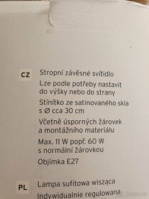 Závěsný lustr - 3