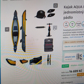 Kajak AQUA MARINA TOMAHAWK AIR-K 375 - 3