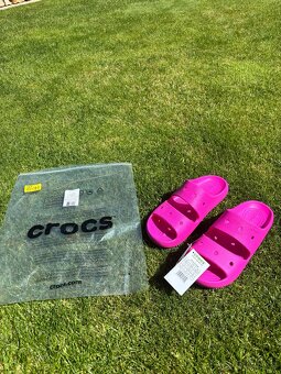 Nazouvaky Crocs ruzove vel 41-42 - 3