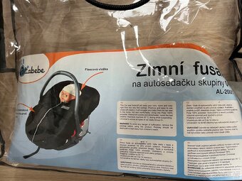 Zimní fusak na autosedačku Altabebe - 3