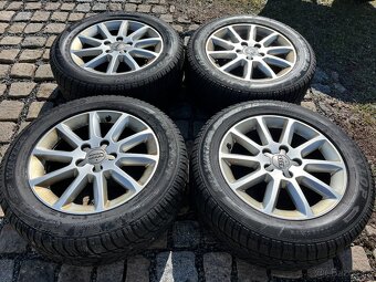 4x alu disky 5x112 R16, pneu - 3