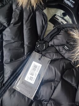 Blauer kabát se znakem Swarovski vel. S-M - 3