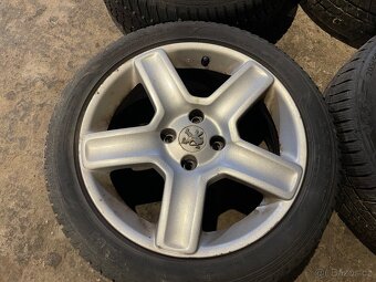 Prodám Alu kola Peugeot 17” - 3