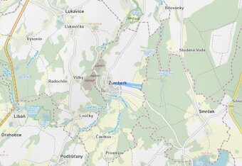 Stavební a zemědělské pozemky 57 748 m² – Žumberk - 3