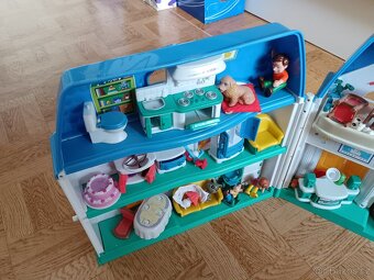 Rozkládací domeček pro panenky i s hračkami - 3