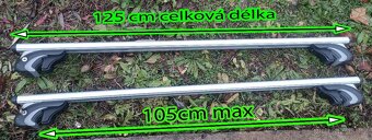 Příčníky střešní nosiče multipa na hagusy - 3