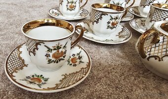 Dárková sada 6 šálků s podšálky a cukřenkou - 3