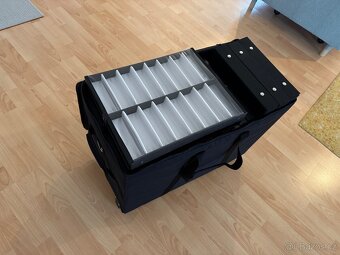 Profesionální 2ks kufry Techgal a 22 kazet na brýle NOVÉ - 3