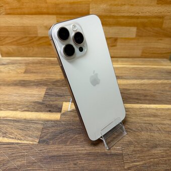 IPhone 16 Pro Max 256GB, eSIM, pouštní Titan (rok záruka) - 3