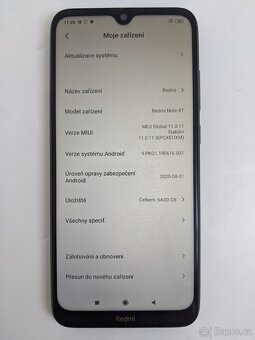 Xiaomi Redmi Note 8T 4/64gb black. Záruka 6 měsíců. - 3