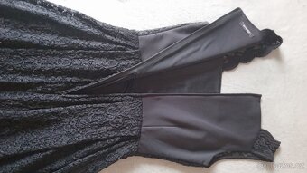 Černé šaty Orsay - 3