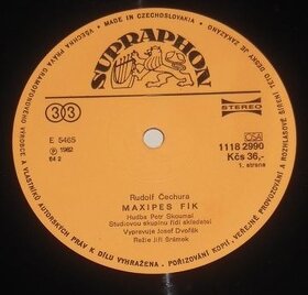 Vinyl LP Rudolf Čechura - Maxipes Fík (1982) - 3